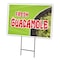 Signmission Guacamole Yard Sign & Stake outdoor plastic coroplast window, C-1216 Guacamole C-1216 Guacamole - alternate 1